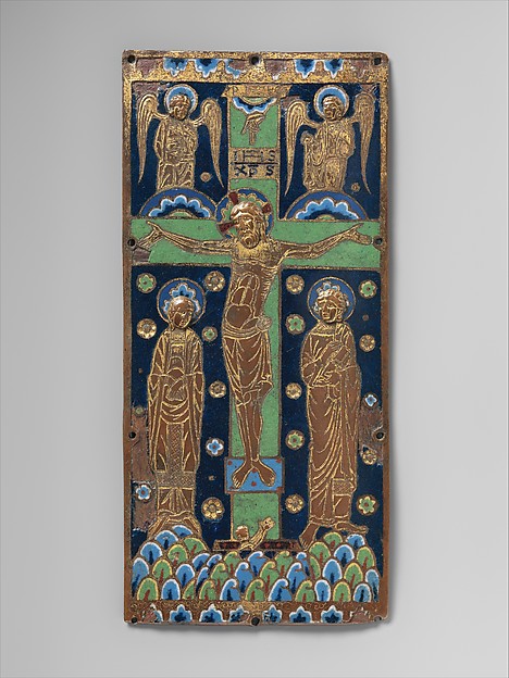 Book Cover Plaque with the Crucifixion by Anonymous