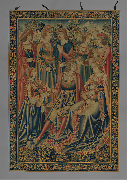 Two Episodes from the Parable of the Prodigal Son: The Prodigal Offering Jewels to Luxuria by Anonymous