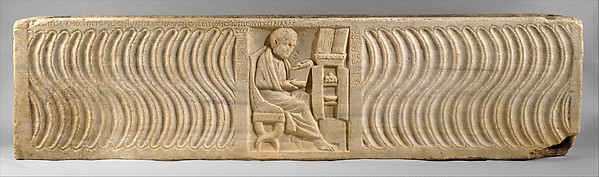 Sarcophagus with a Greek Physician by an unrecorded maker, The Metropolitan Museum of Art