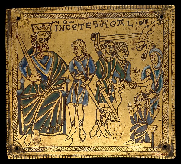 Plaque with the Massacre of the Innocents by Anonymous