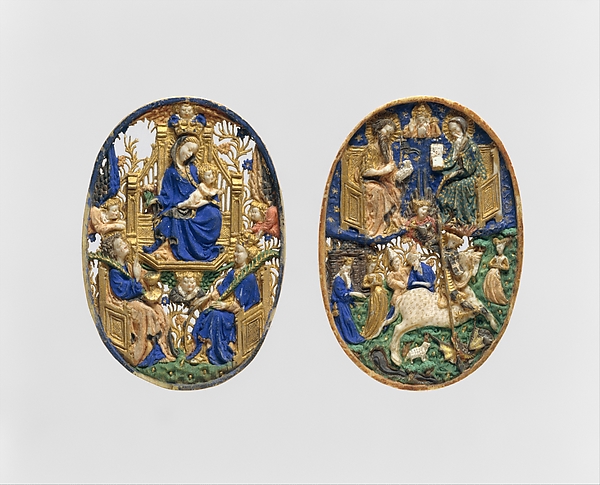 Two Medallions, ca. 1420