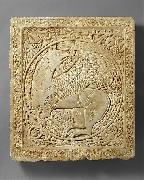 Panel with a Griffin, 1250–1300