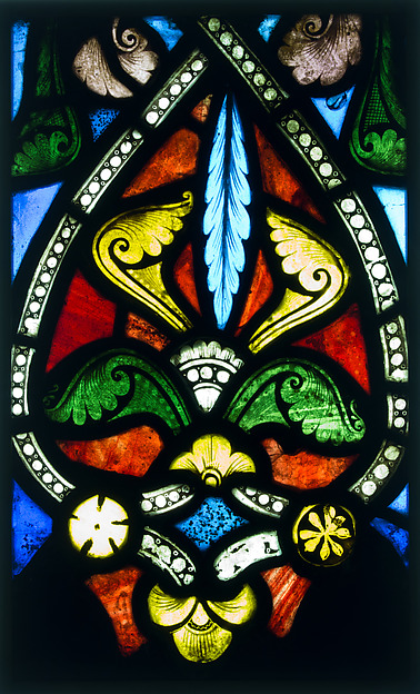 Foliate Border Section, ca. 1140–44