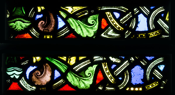Foliate Border Section, ca. 1140–44