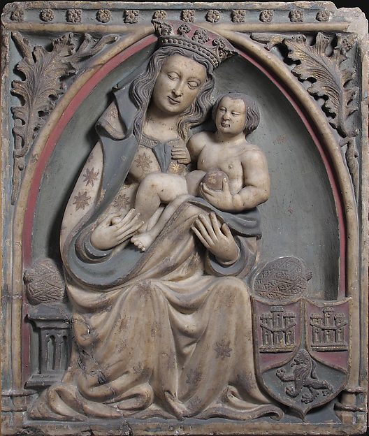 Virgin and Child by Anonymous