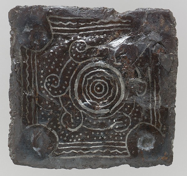 Back Plate of a Belt Buckle