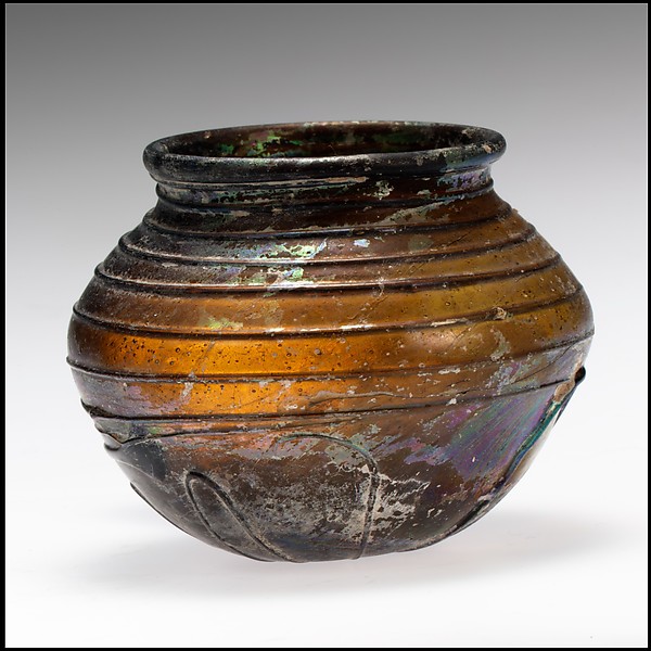 Globular Glass Beaker by an unrecorded maker, The Metropolitan Museum of Art