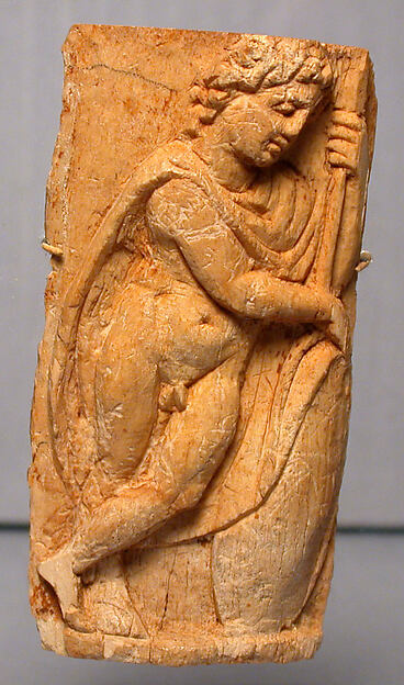 Panel with Warrior Resting, 4th–6th century