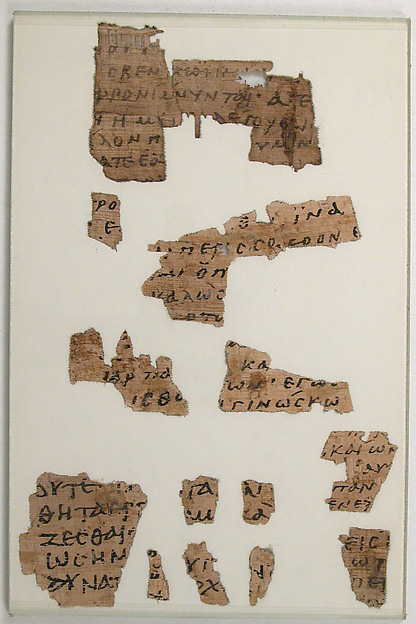 Papyrus Fragments from a Lectionary