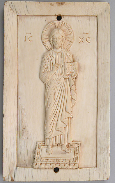 Panel with a Standing Figure of Christ by Anonymous