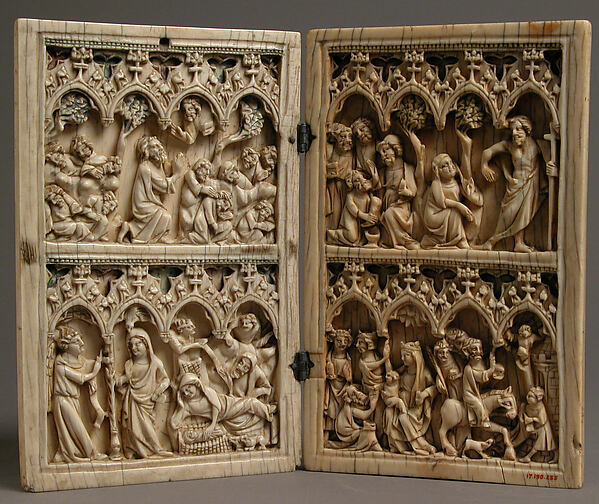 Diptych with Scenes from the Life of Christ by Anonymous