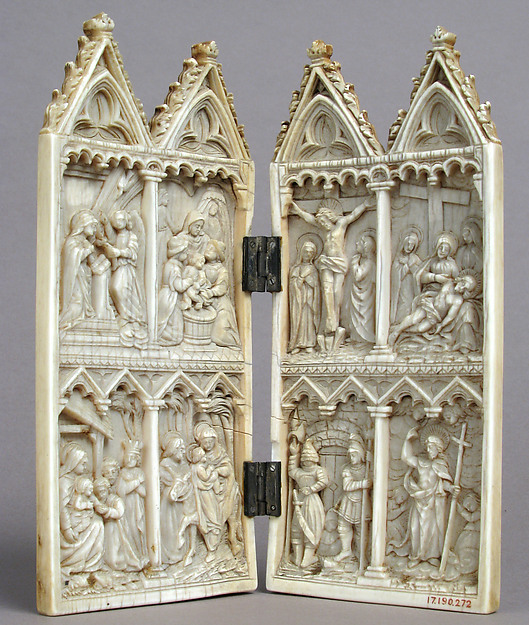 Diptych with Scenes from the Life of Christ by Anonymous