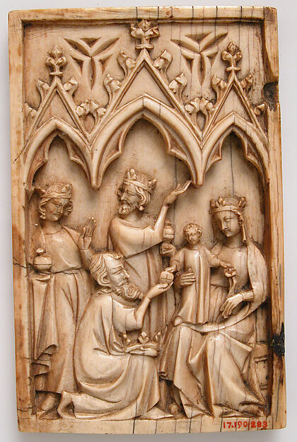 Leaf from a Diptych with the Adoration of the Magi by Anonymous