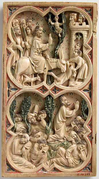 Leaf from a Diptych with Scenes from the Life of Christ by Anonymous