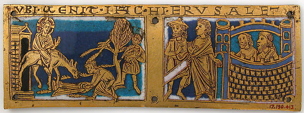 Plaque from a Portable Altar with Scenes from the Life of Jesus by an unrecorded maker, The Metropolitan Museum of Art