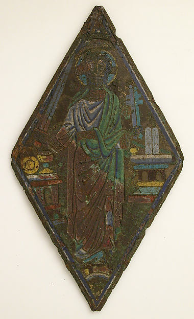 Plaque with Christ as Mediator by Anonymous