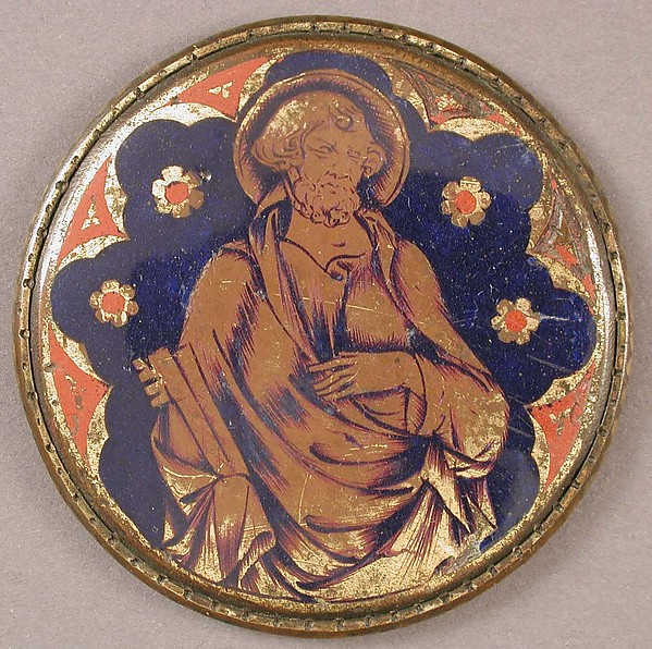 Medallion with Saint Peter by Anonymous
