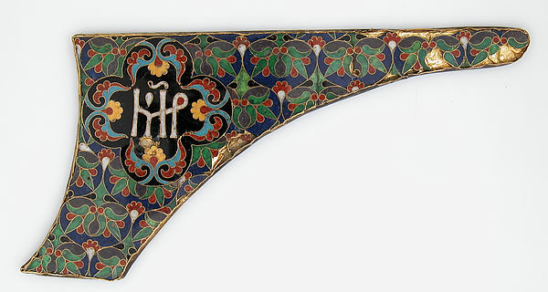 Panel from a Cover for an Icon of the Virgin by an unrecorded maker, The Metropolitan Museum of Art