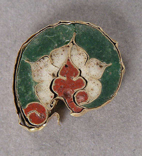 Fragment with a Leaf Motif by an unrecorded maker, The Metropolitan Museum of Art