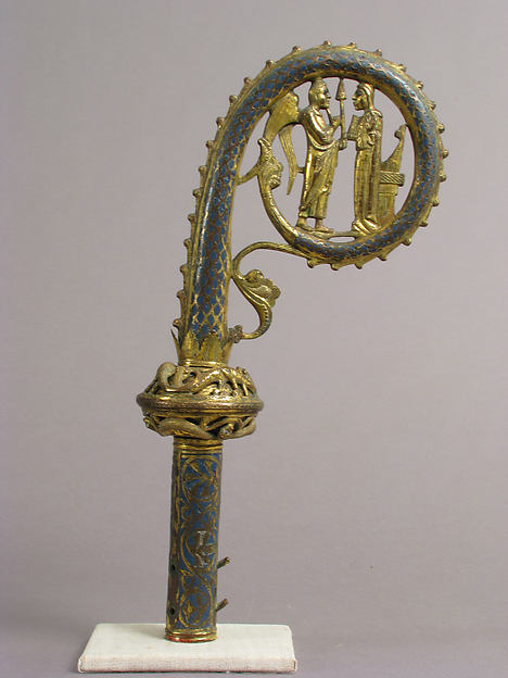 Head of a Crozier with the Annunciation by Anonymous