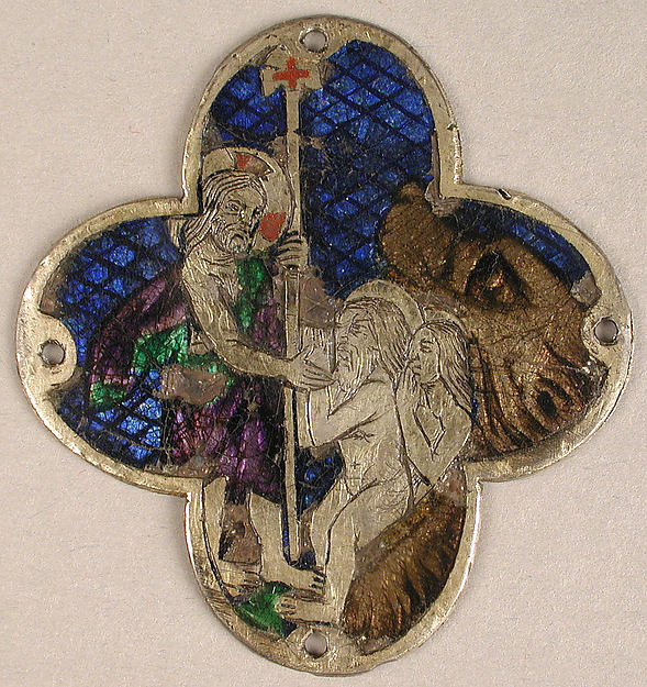 Plaque with Christ with Adam and Eve in Limbo by an unrecorded maker, The Metropolitan Museum of Art