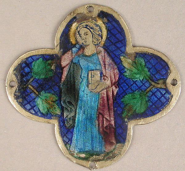 Plaque with St. John in Mourning by an unrecorded maker, The Metropolitan Museum of Art