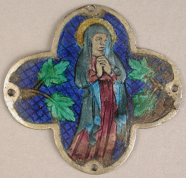 Plaque with the Virgin in Mourning by an unrecorded maker, The Metropolitan Museum of Art