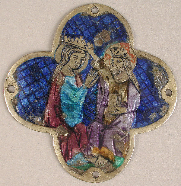 Plaque with the Heavenly Coronation of the Virgin by an unrecorded maker, The Metropolitan Museum of Art