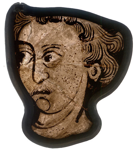 Glass Fragment, 1200–1215