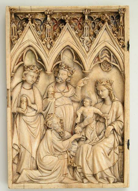 Leaf from a Diptych with the Adoration of the Magi by Anonymous