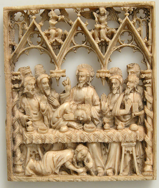 Plaque with the Last Supper by Anonymous