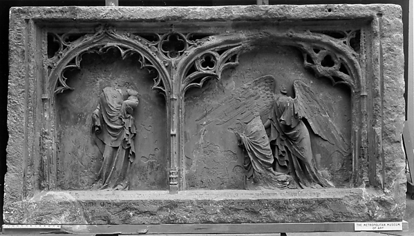 Funerary Relief from the Tomb of Milon de Donzy (d. 1337-38), dean of the Cathedral of Nevers by Anonymous