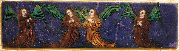 Plaque with Four Angels, 16th century