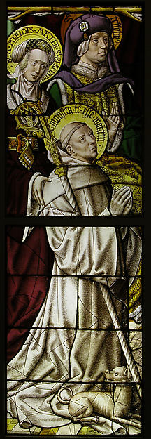 Stained Glass Panel with St. Bernard, ca. 1505–08