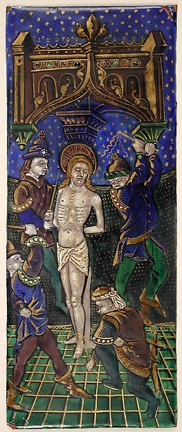 Triptych Panel with the Flagellation of Christ by Anonymous