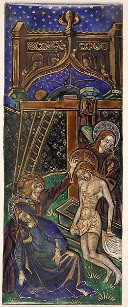 Triptych Panel with the Lamentation by Anonymous