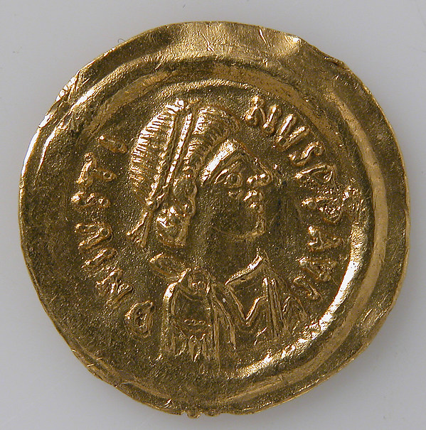 Tremissis of Mauricius Tiberius