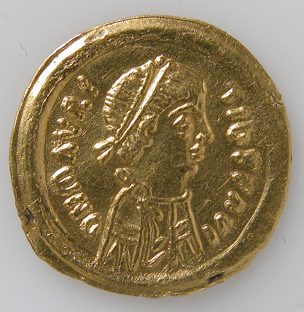 Tremissis of Mauricius Tiberius