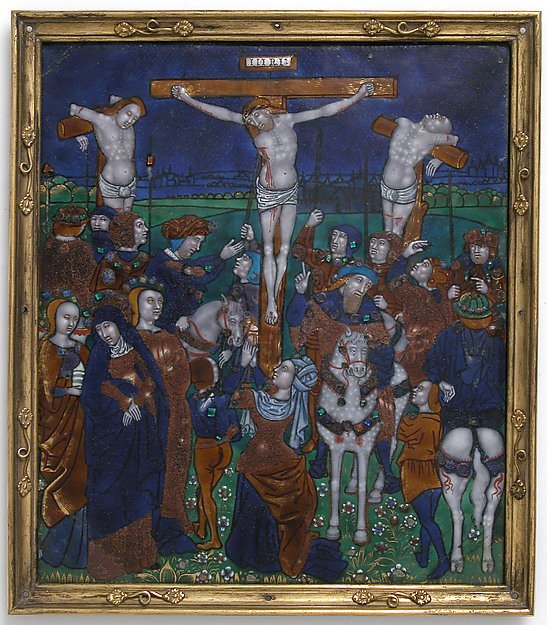 Plaque with the Crucifixion by Nardon Pénicaud, The Metropolitan Museum of Art