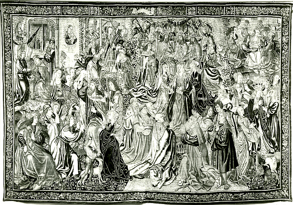 Coronation of the Virgin and related subjects by Anonymous