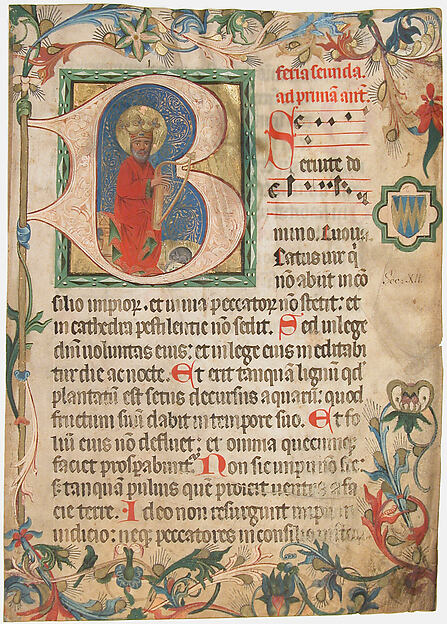 Manuscript Leaf from a Missal