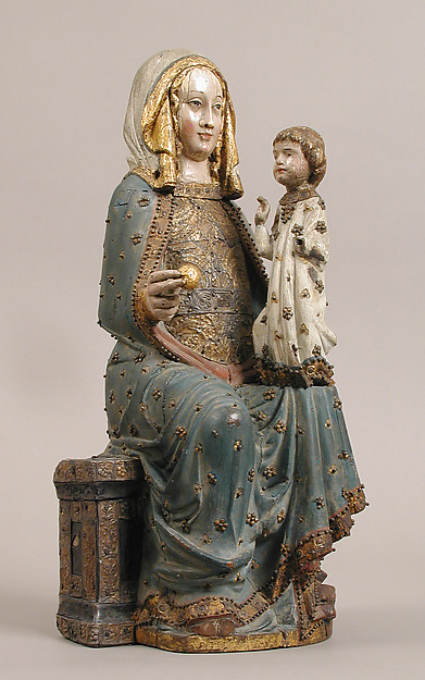 Seated Virgin and Child by Anonymous
