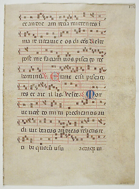 Bifolium from an Antiphonary by an unrecorded maker, The Metropolitan Museum of Art