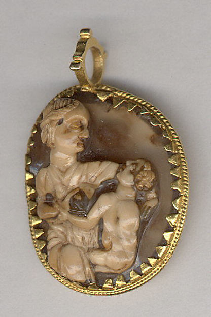 Cameo with the Fasting of Saint Nicholas by an unrecorded maker, The Metropolitan Museum of Art