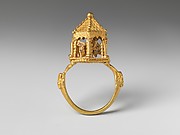 Jewish Ceremonial Wedding Ring, from the Colmar Treasure | The Met