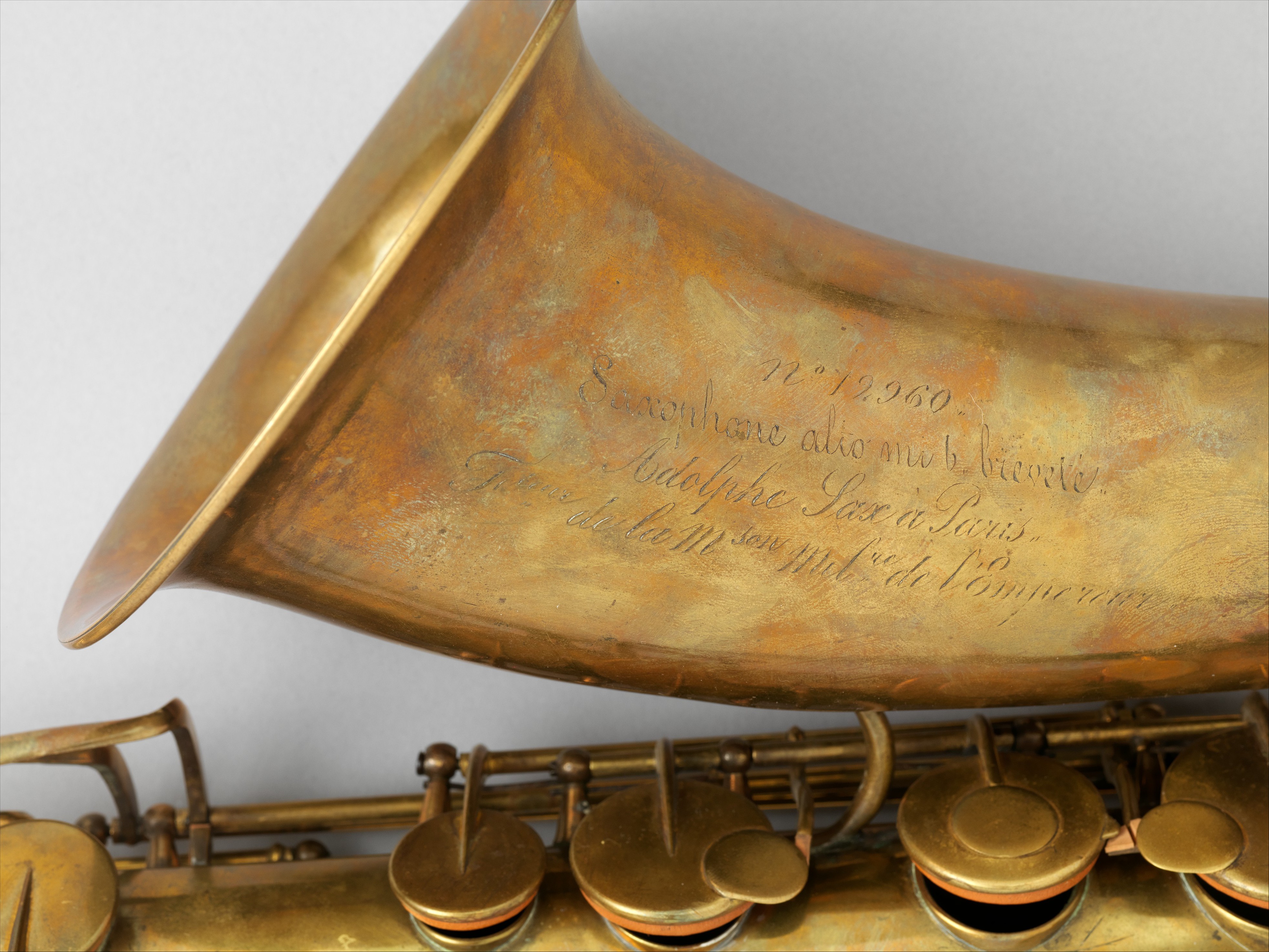 Adolphe (Antoine Joseph) Sax, Alto saxophone in E-flat, French