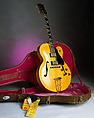 ES-350T (serial no. A29125), Gibson American, Maple, rosewood, nickel, gold plate, plastic, mother-of-pearl