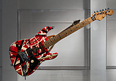 "Frankenstein," composite electric guitar, Edward Lodewijk "Eddie" Van Halen  American, born the Netherlands, Ash, maple, nickel, chrome, plastic, spray paint