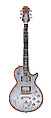 Custom Ron Wood 1978 Metal Front, Tony Zemaitis  Lithuanian, Mahogany, ebony, aluminum, nickel, plastic, mother-of-pearl
