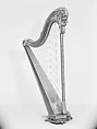 Pedal Harp, Jean Henri Naderman German, Wood, various materials, French
